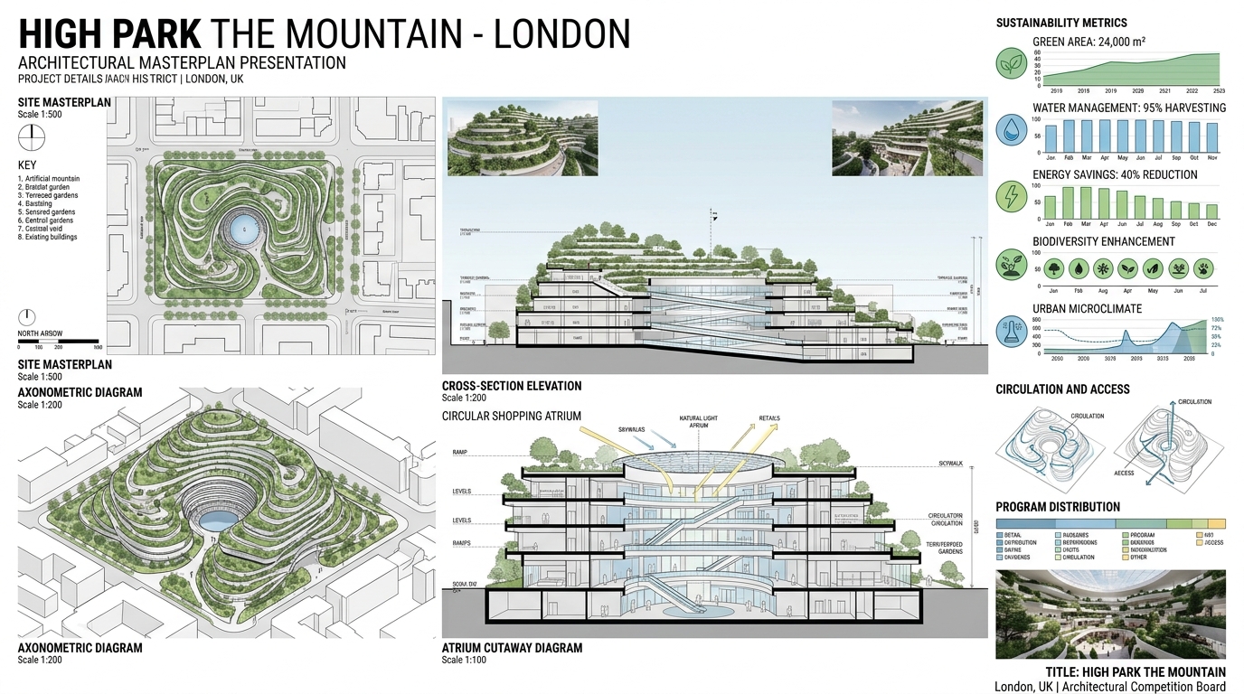 Plate 10: Masterplan Board